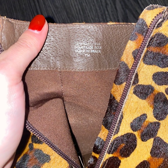 Matisse Grove Cow Hair Bootie in Leopard - Picture 11 of 12